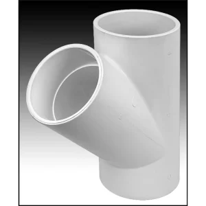 Spears PVC #475-080 WYE Fittings Slip X Slip X Slip 8″ SCH 40