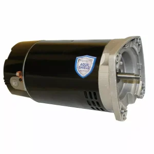 Square Flange Replacement Motor, Standard Efficiency, 115/230V, 1.65 THP