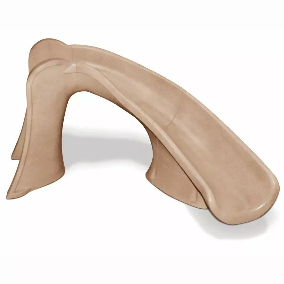 SR Smith Cyclone Swimming Pool Slide, Taupe