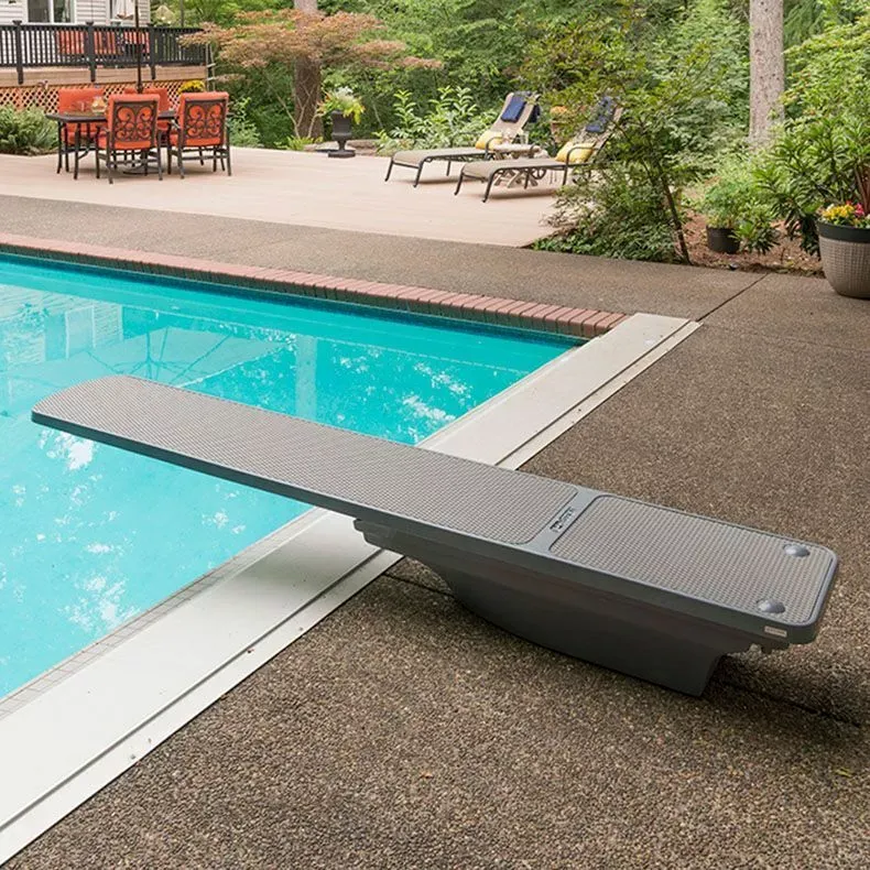 SR Smith TrueTread Specialty Diving Boards, 8 ft, Gray
