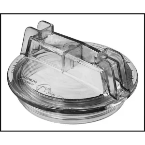 Sta-Rite 5″ Clear Plastic Trap Cover For Dura-Glas/Max-E-Glas Pumps (#C3-139P1)