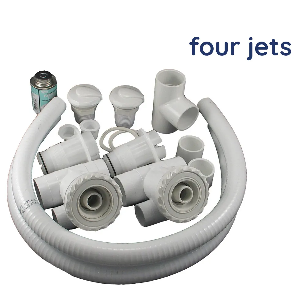 Step Jet Kit – Four Jets – Gray