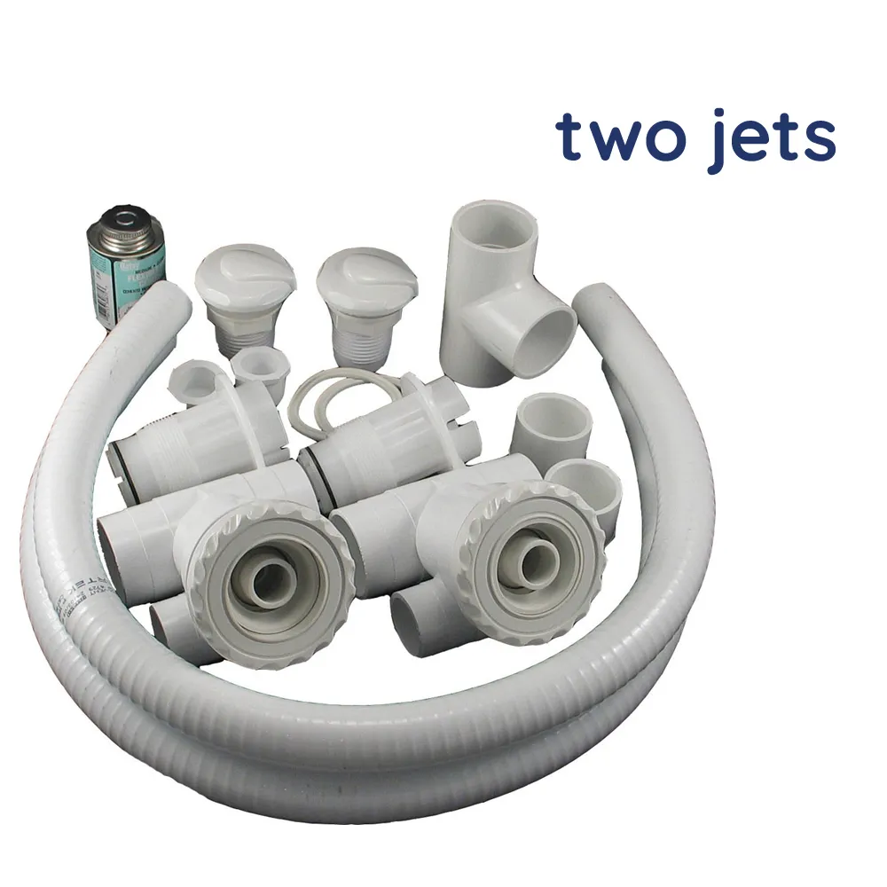 Step Jet Kit – Two Jets – Gray