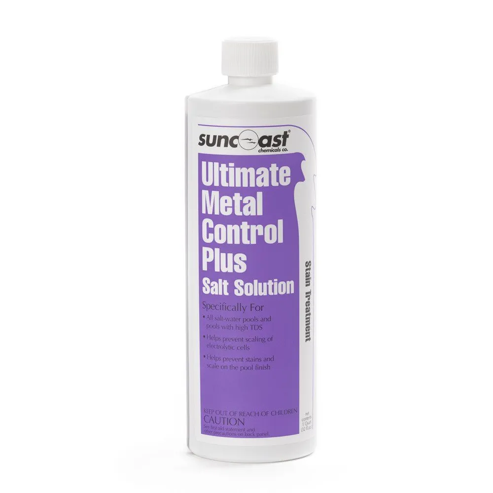 Suncoast Ultimate Metal Control Plus Salt Solution, Qt.