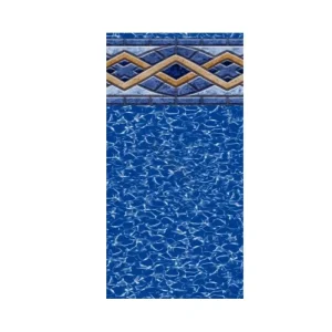 Swimline 12′ x 18′ Oval Liberty Tile Unibead Liner 25GA 52″