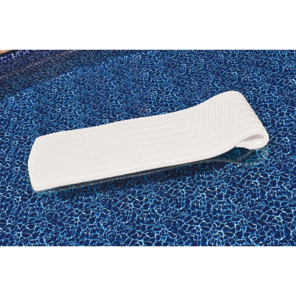 Swimline 12100 Luxury Foam Mattress, White