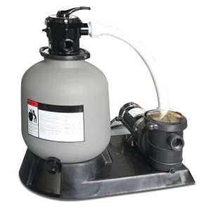 Swimline 16″ Sand Filter System with 1 HP Pump
