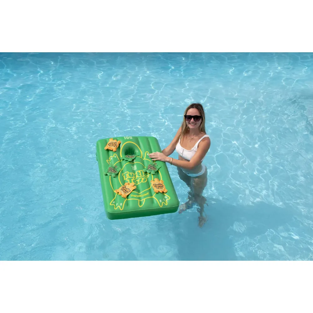 Swimline 90660 Inflatable Turtle Toss Game