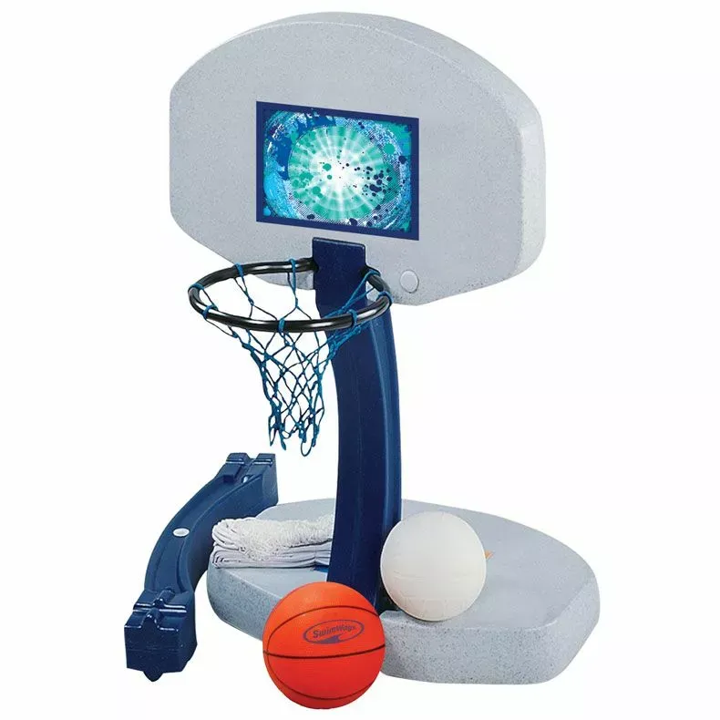 Swimways 2-in-1 Basketball/Volleyball Combo Set