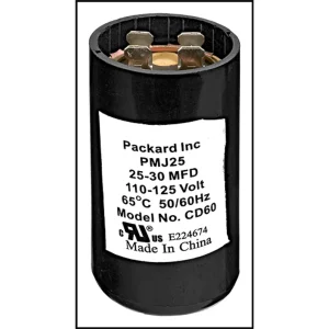 U.S. Seal MFG Corp. 25-30 MFD 115V Start Capacitor (#BC-25)