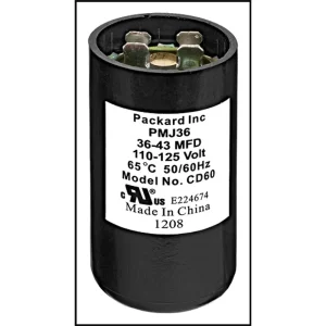 U.S. Seal MFG Corp. 36-43 MFD 115V Start Capacitor (#CAP1253643-NGM)