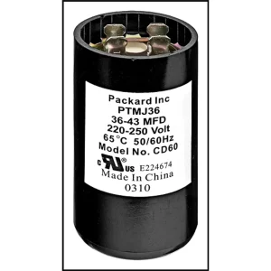 U.S. Seal MFG Corp. 36-43 MFD 220/250V Start Capacitor (#BC-30)