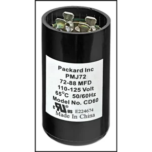 U.S. Seal MFG Corp. 72-88 MFD 115V Start Capacitor (#CAP1257286-NGM)