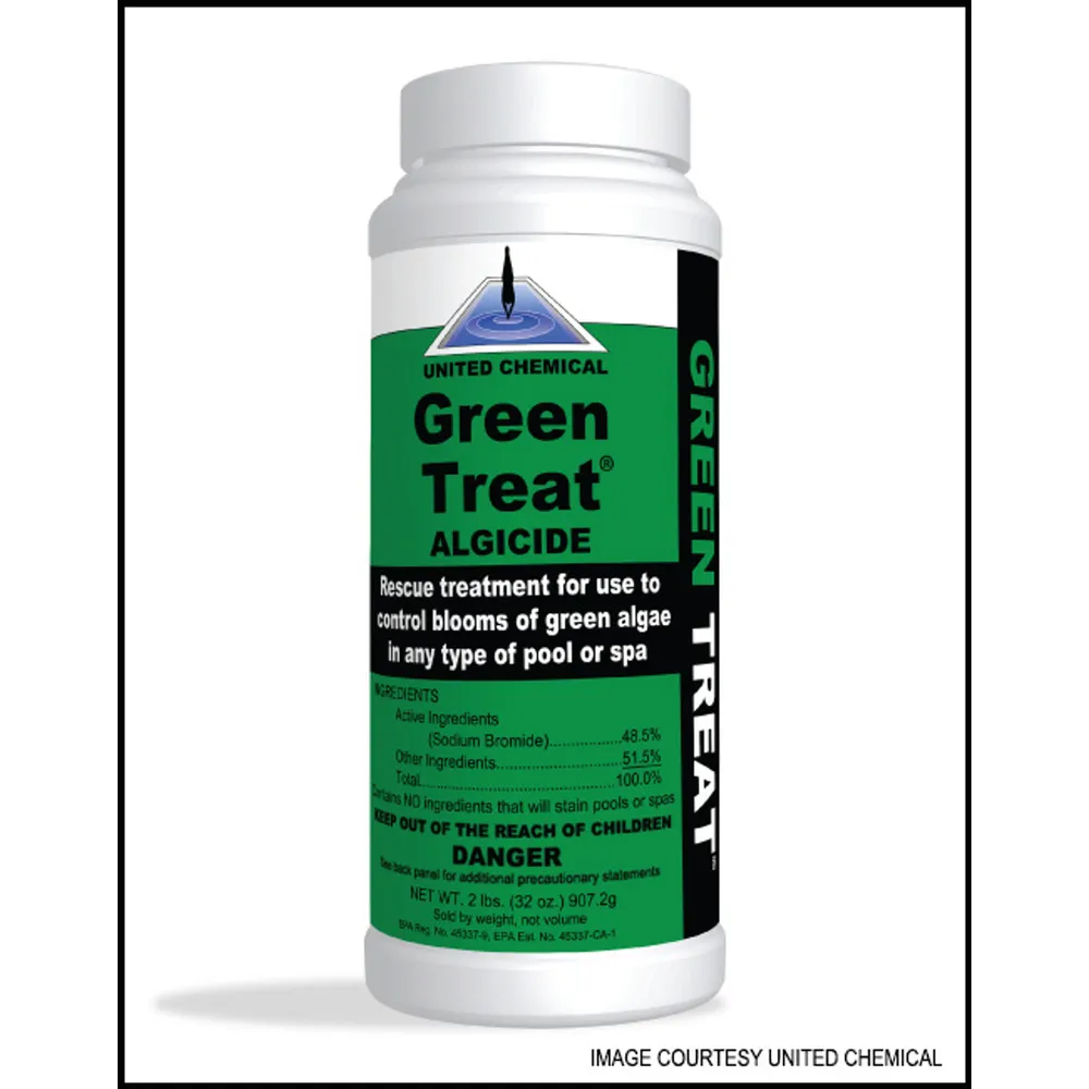 United Chemical Green Treat Algaecide 2-lb Bottle