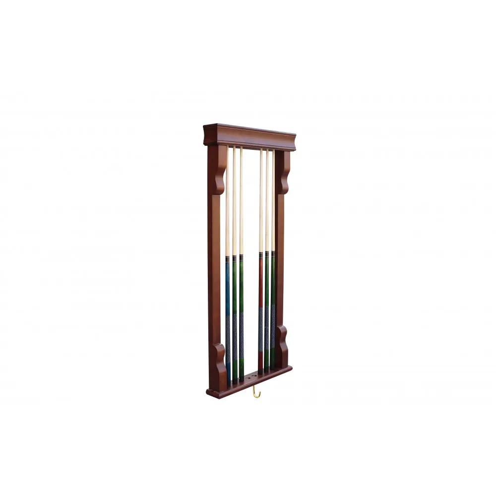 Wall Mounted Cue Rack – Mahogony