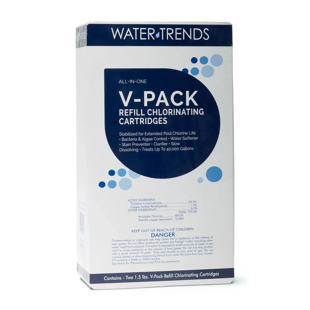 WATER TRENDS V-PACK 6-in-1 Power Tabs (2 Pack)