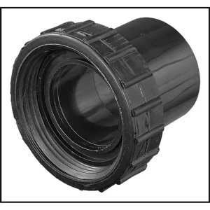 Waterco/Baker-Hydro L/O Union Adaptor Bulkhead Without O-Ring (1981-Present) (#31B0077)