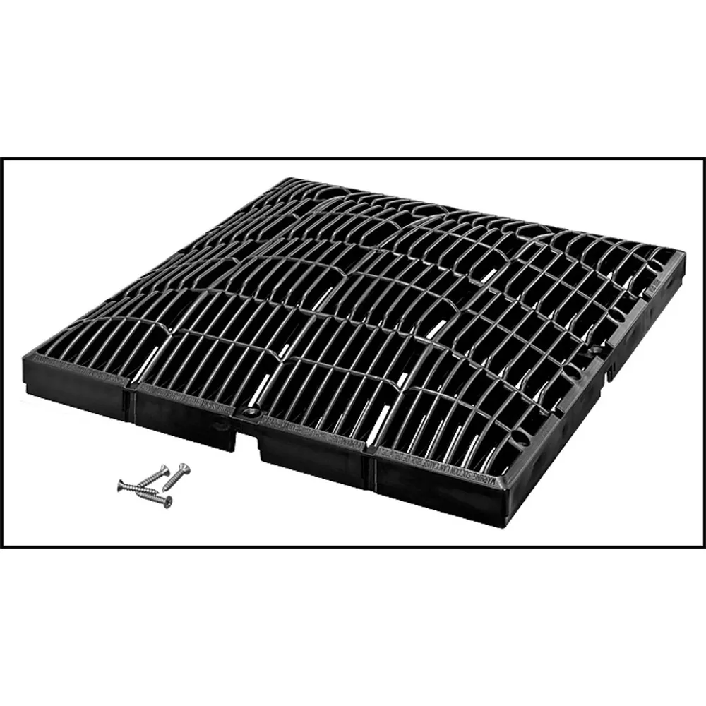 WATERWAY 12 X 12 VGB GRATE BLACK