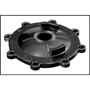 Zodiac/Jandy Black Neverlube Valve Cover For 2 Port Valve (#4734)