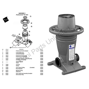 Zodiac Nature 2 Professional G I/G Vessel For 2″ (#W25904)